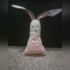 Adorable Handmade Pink Bunny Plush